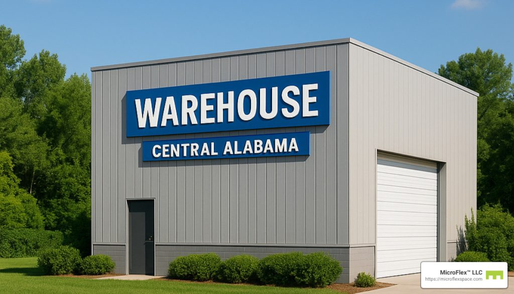 central alabama small warehouse rental
