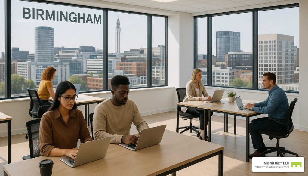 temporary office space Birmingham