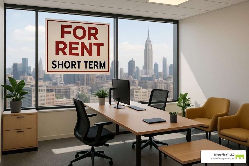 Short term commercial rentals