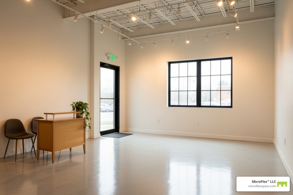 Microflex Spaces for Epoxy Floor Businesses