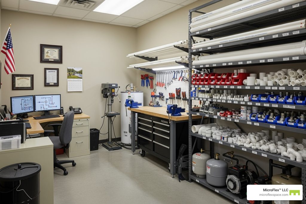 Microflex Space for Plumbing Businesses