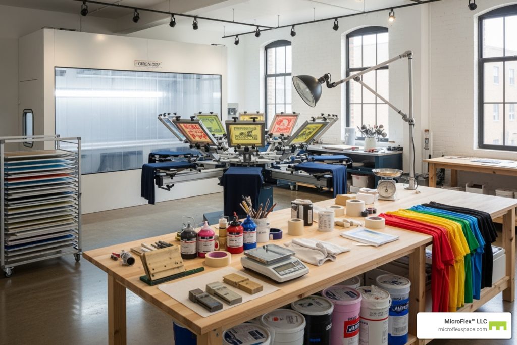 Microflex Space For T-Shirt Screen Printing