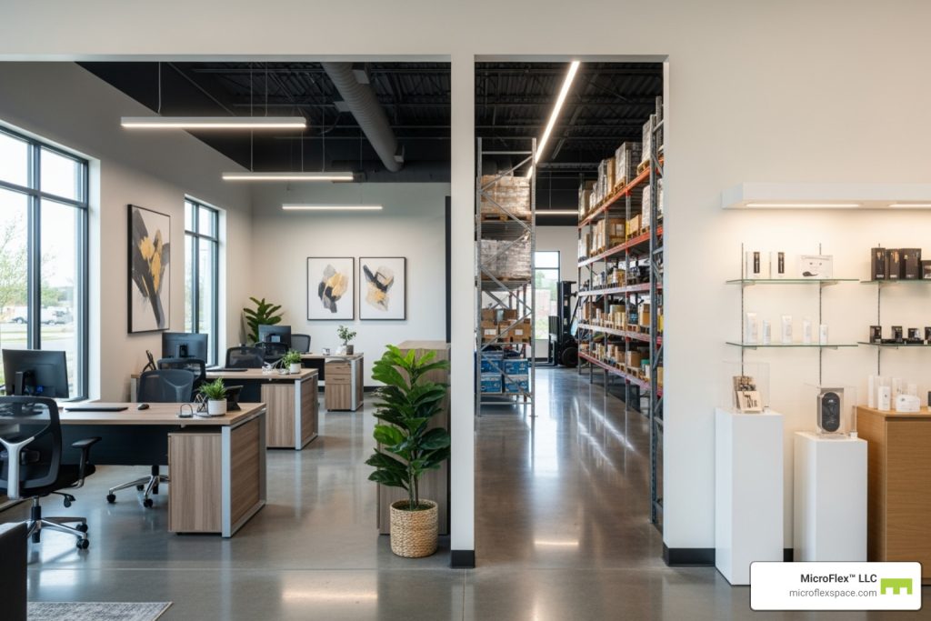 Flexible commercial space