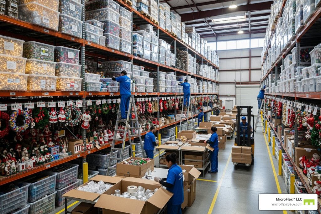 Microflex Space for Christmas Lighting Businesses