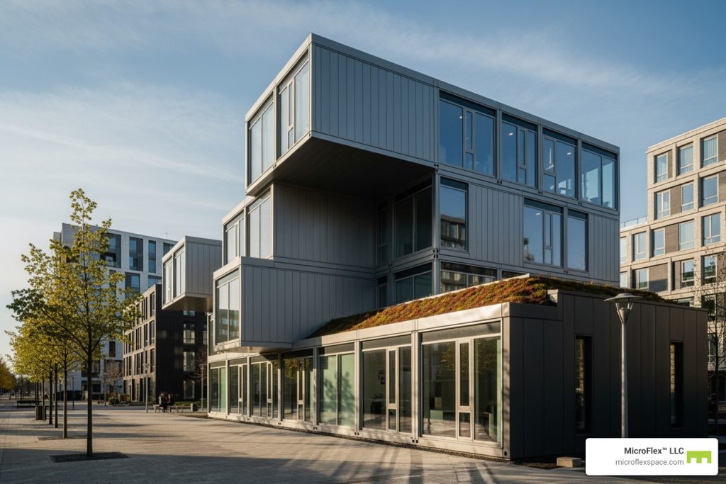 what is a modular building
