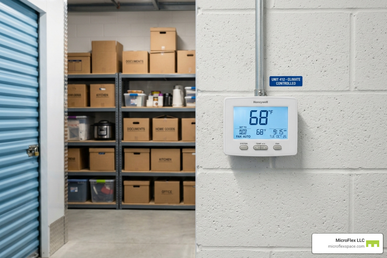 cost of climate controlled storage