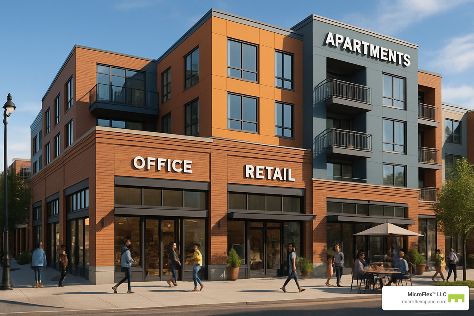 Multi-use commercial property